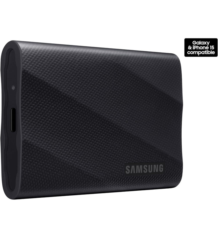 SAMSUNG T9 Portable SSD 4TB, USB 3.2 Gen 2x2 External Solid State Drive, Seq. Read Speeds Up to 2,000MB/s for Gaming, Students and Professionals,MU-PG4T0B/AM, Black (Pack of 1)