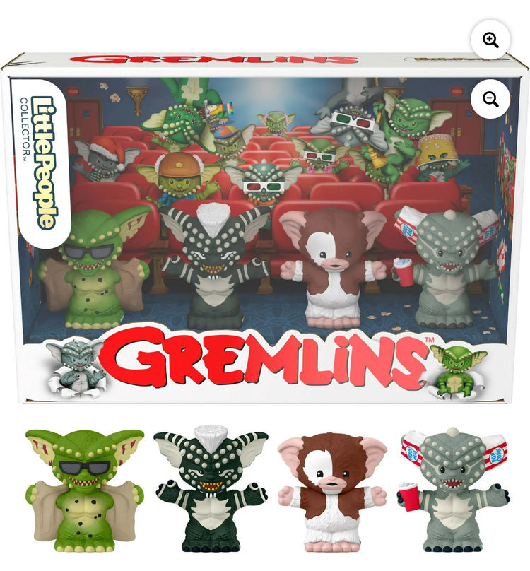 Little People Collector Gremlins Movie Special Edition Set for Adults & Fans, 4 Figures