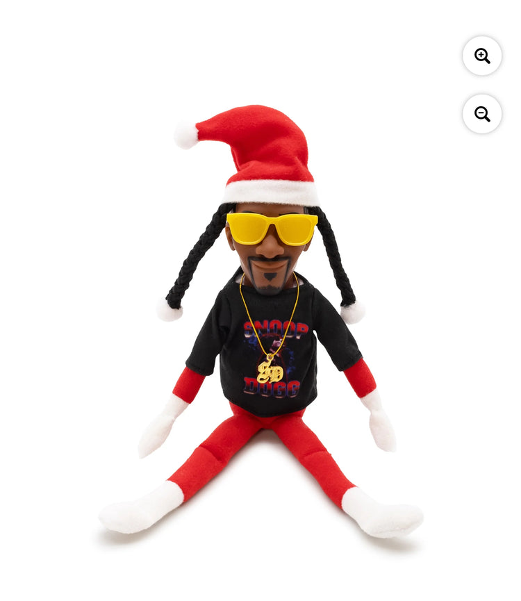 Snoop Dogg Snoop on The Stoop 12” Christmas Red Plush Figurine.