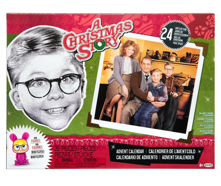 A Christmas Story Advent Calendar 24 days of Fun Collectible Surprises from The Movie A Christmas Story