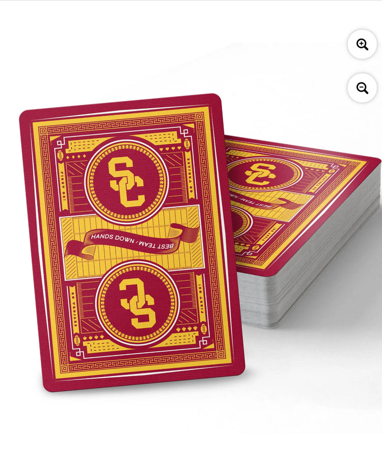 YouTheFan NCAA USC Trojans Classic Series Playing Cards.