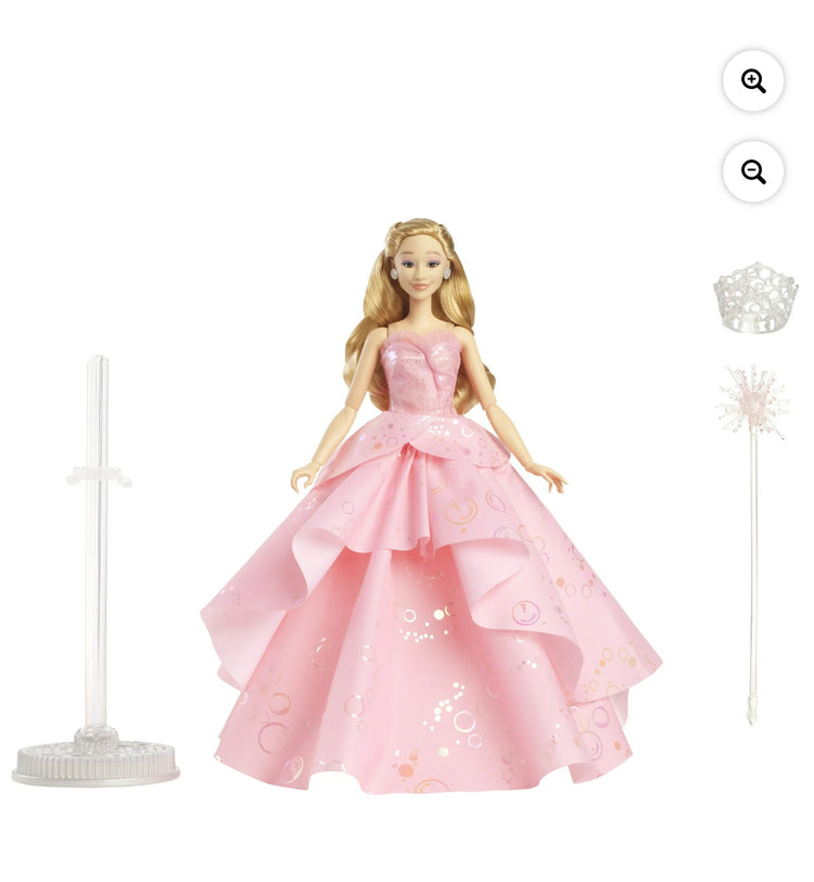 Universal Pictures' Wicked Deluxe Glinda Fashion Doll & Accessories with Removable Outfit. This is the error Wicked.com