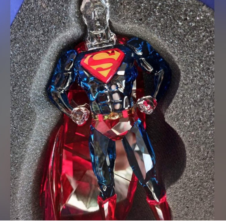 Swarovski DC Comics Superman Red/Blue One Size.