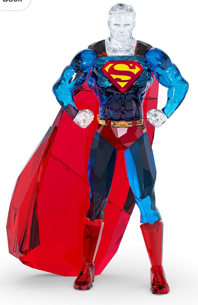 Swarovski DC Comics Superman Red/Blue One Size.