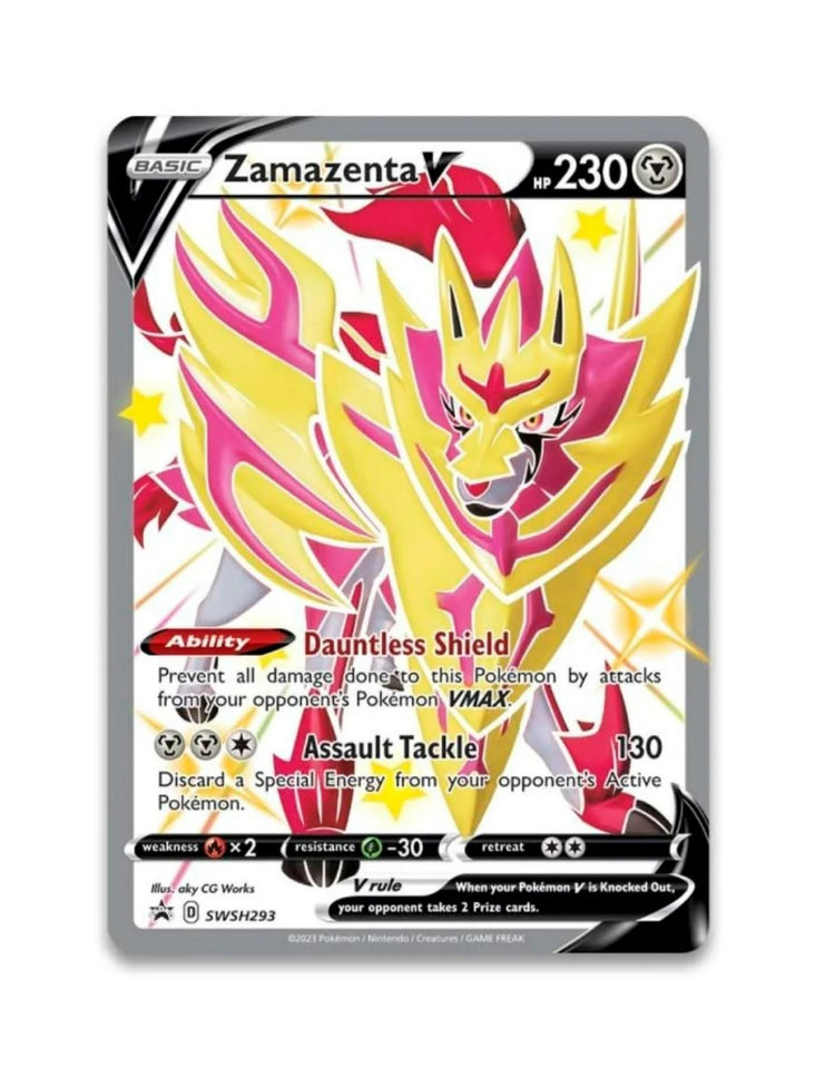 Pokémon Trading Card Games SAS12.5 Crown Zenith Premium Figure Collection Box - Shiny Zamazenta