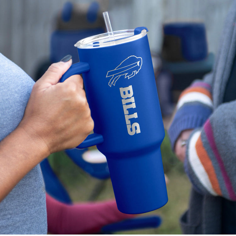 40 oz x 2 pack. Insulated tumblers. Buffalo Bills