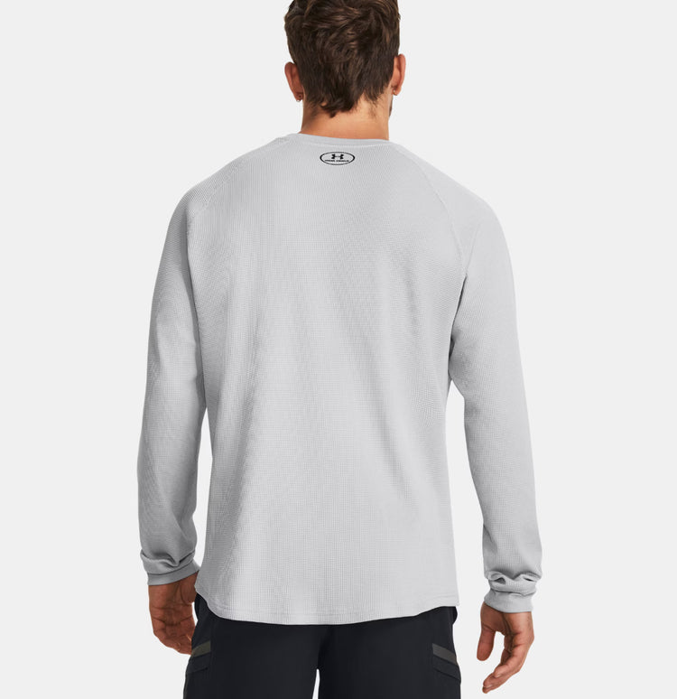 Men's UA Waffle Crew Long Sleeve. Size M and L.