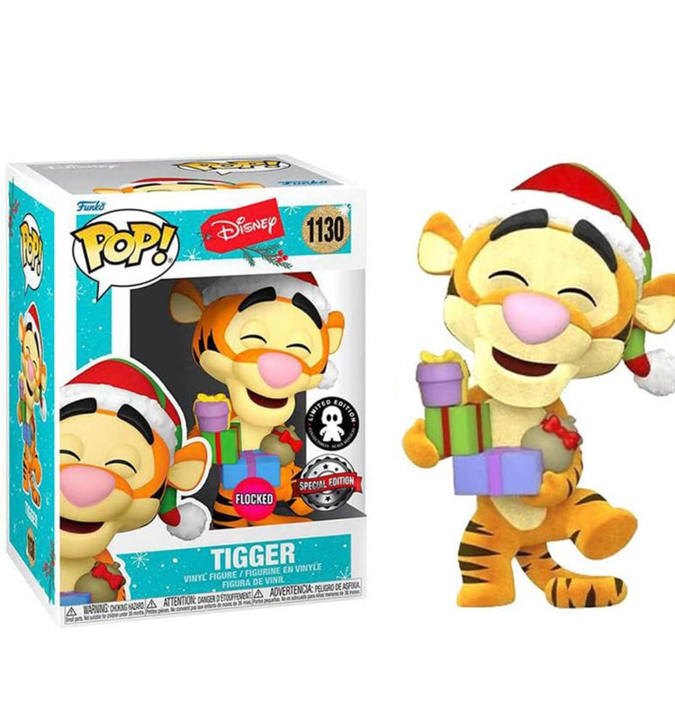 Funko Pop! Disney: Holiday 2021 - Tigger (Flocked), Amazon Exclusive