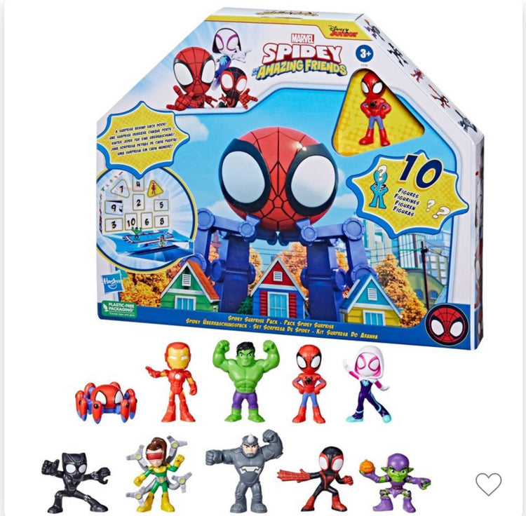 Marvel Spidey and his Amazing Friends Spidey
Surprise - 10pk (Target Exclusive)