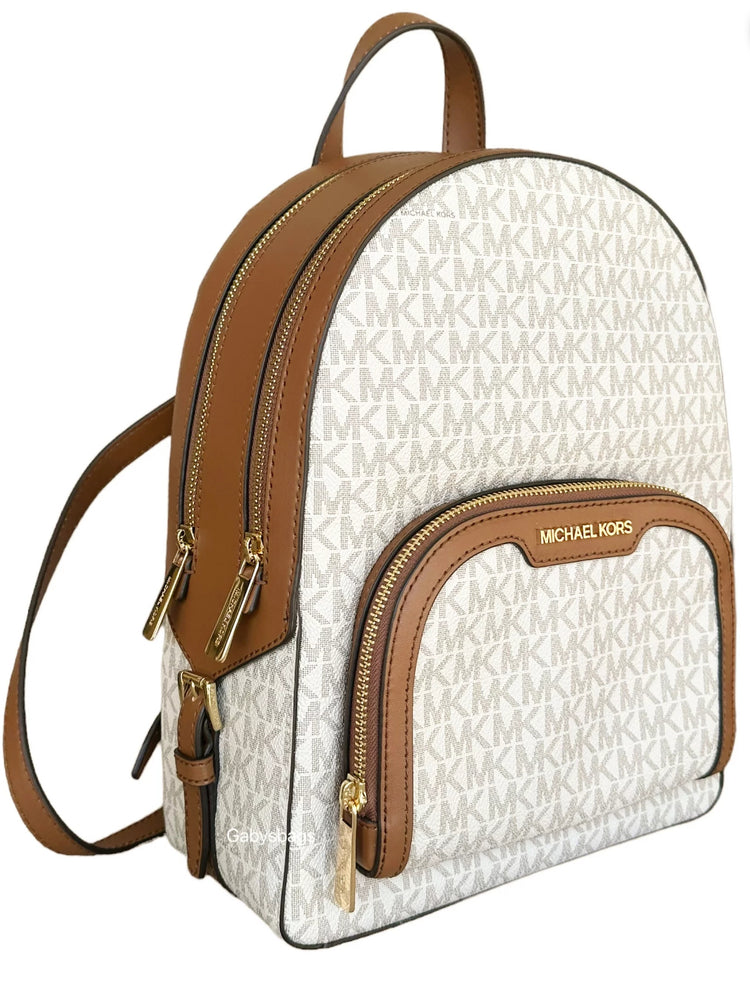 Michael Kors Jaycee Medium Vanilla Backpack