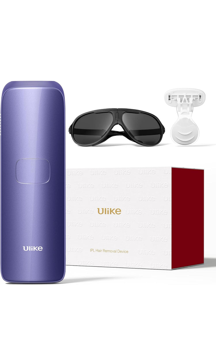 Ulike Laser Hair Removal for Women and Men, Air 3 Ice-Cooling IPL Device Hair Removal for Nearly Painless & Long-Lasting Results, 3 Modes & Auto Flashing for Fast Full Body Hair Removal from Home