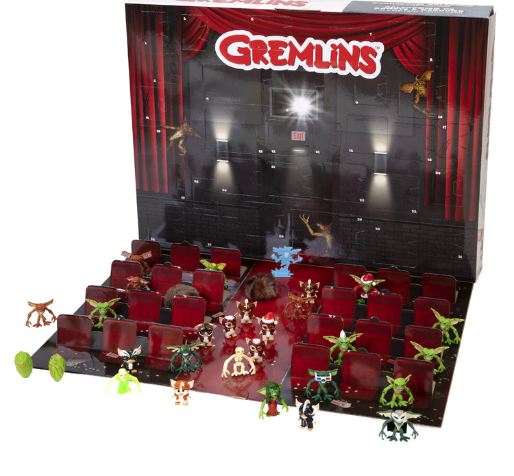 Gremlins Countdown Calendar Includes 31 Surprise Stylized Posed Vinyl Figure Accessories