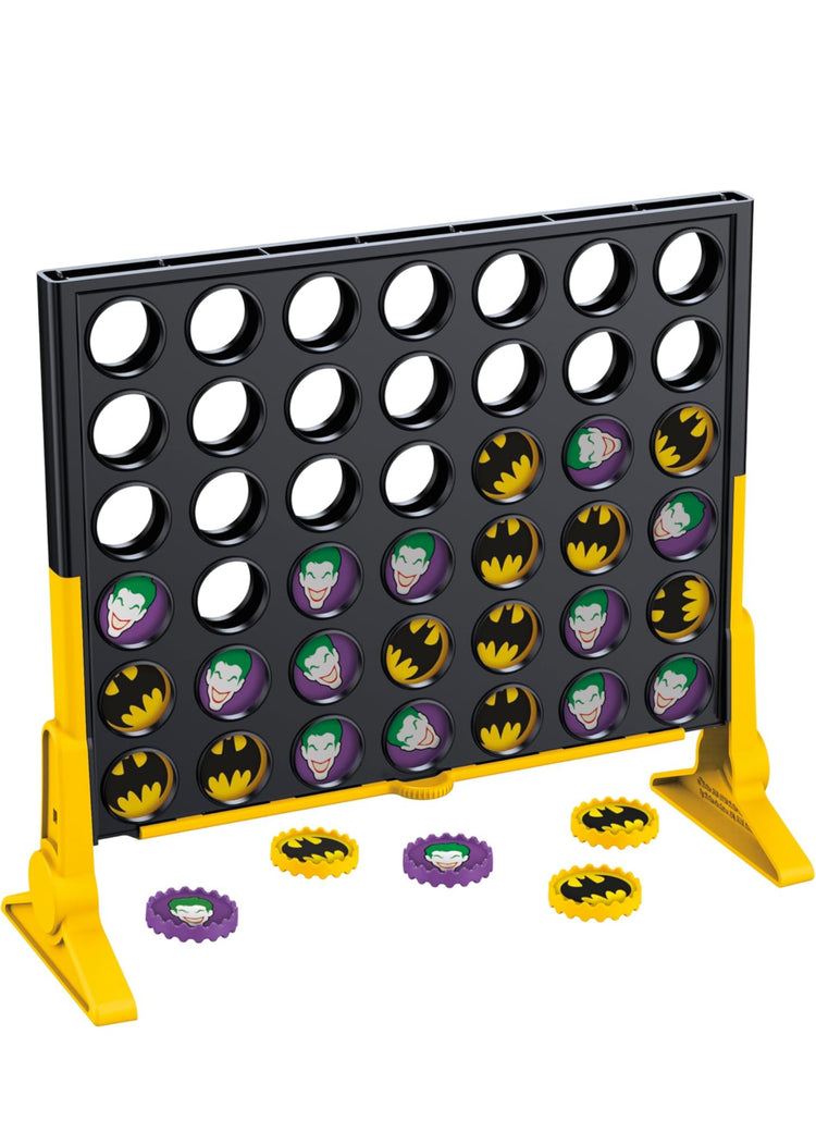 Hasbro Gaming CONNECT 4 BATMAN Strategy Board Game, 2 Players | Ages 6 and Up | Amazon Exclusive.