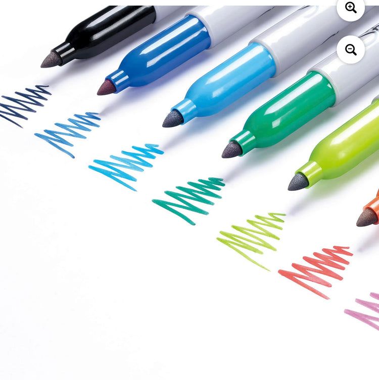 Sharpie Permanent Markers Limited Edition Set, Fine Point and Ultra Fine Point, 60 Count.