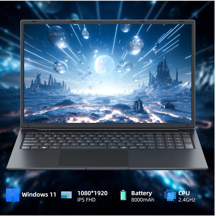 SGIN 17.3" 4gb DDR4 128gb SSD Windows 11 Laptop FHD IPS 1920 x 1080 Dual Core Intel i3, HDMI