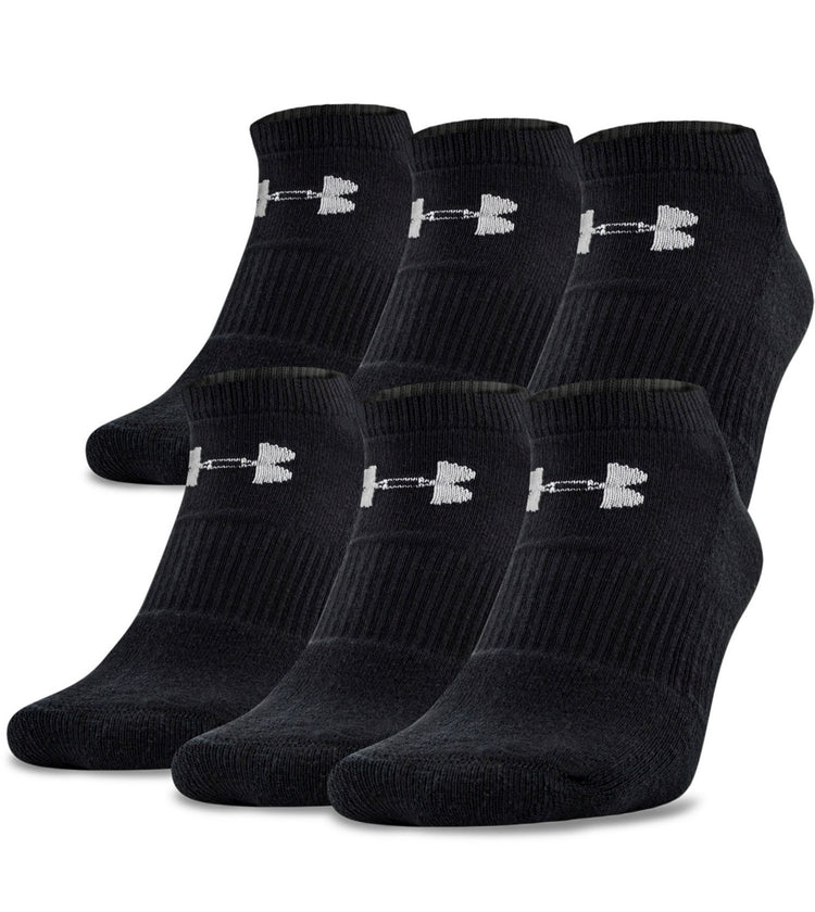 Under Armour 6 Pack Charged Cotten 2.0 No Show Sock