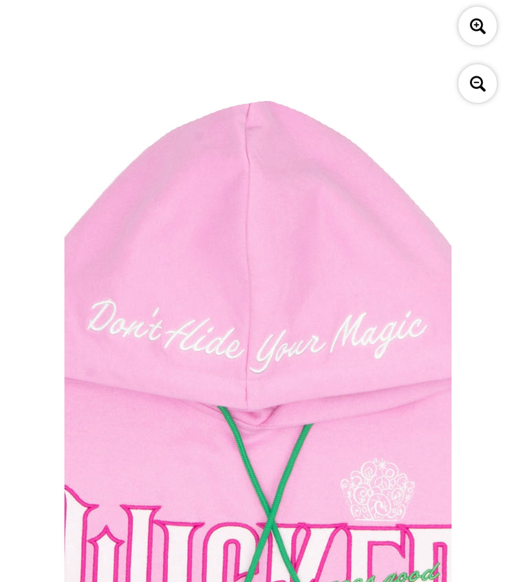 Wicked Graphic Glinda Hoodie, Women's, Sizes M and L.