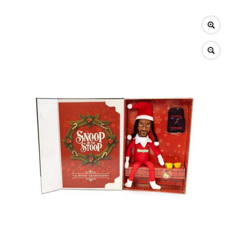 Snoop Dogg Snoop on The Stoop 12” Christmas Red Plush Figurine.