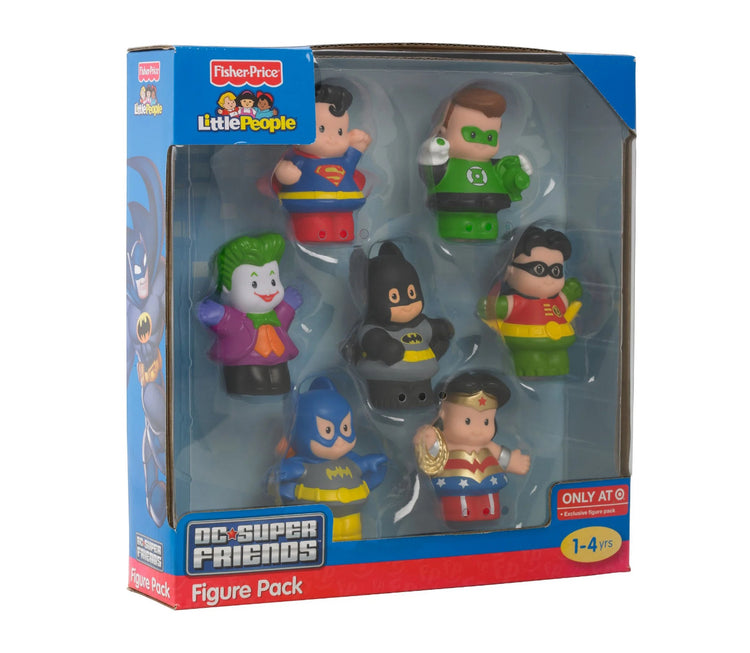 Little People Fisher Price DC Super Friends Exclusive Figure Pack of 7