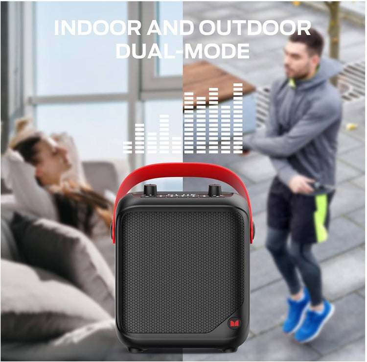 Monster Portable Bluetooth Speakers, Wireless Bluetooth Speaker with 40W Loud Stereo Sound, Outdoor Speakers with Handle, 12H Playtime, Supports TF Card, AUX for Outdoor.