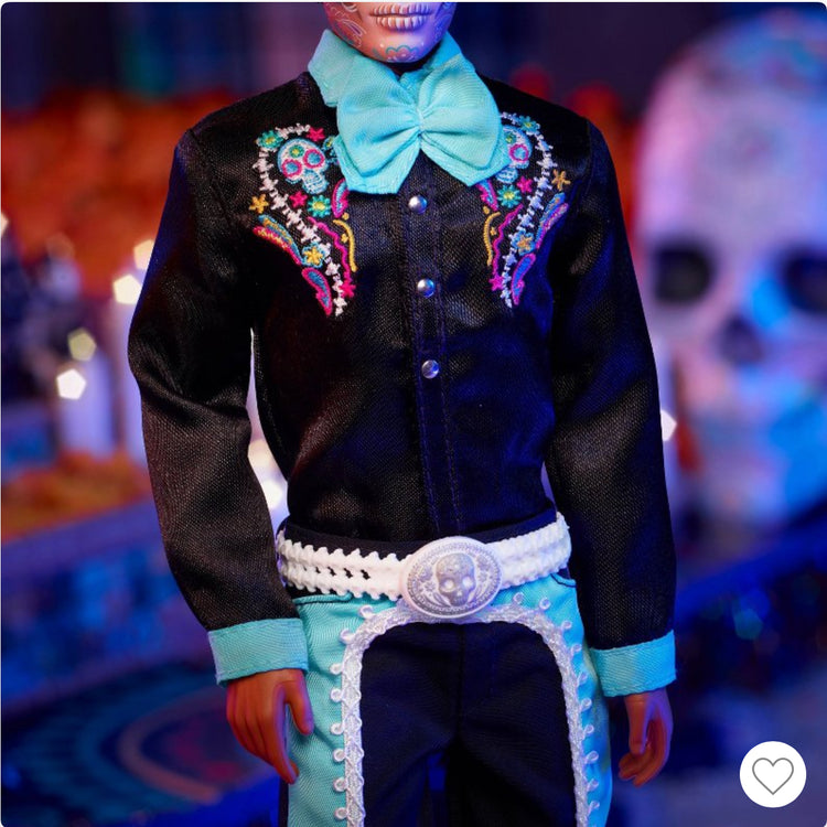 Barbie Signature Día De Muertos 2024
Collectible Ken Doll in Black Suit with Hat