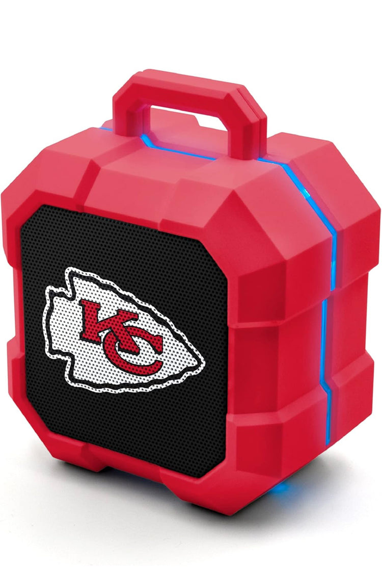 4.5 4.5 out of 5 stars (9,360)
SOAR NFL Shockbox LED Wireless Bluetooth Speaker - Water Resistant IPX4, 5.0 Bluetooth with Over 5 Hours of Play Time - Small Portable Speaker - Officially Licensed NFL, Perfect Home & Outdoor Speaker