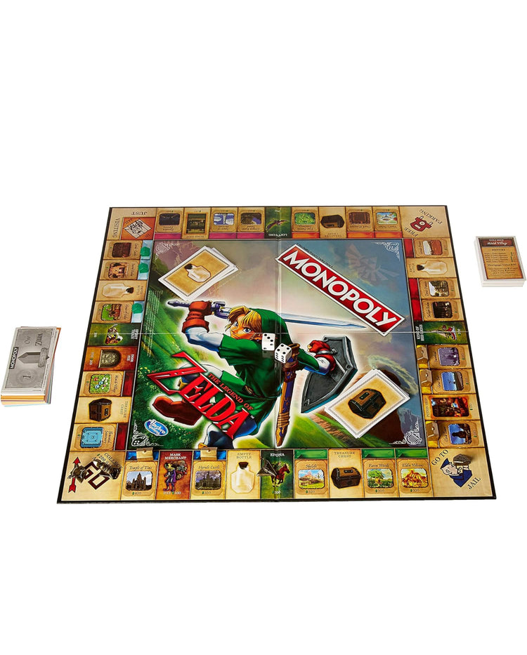 Monopoly Legend of Zelda Collectors Edition Board Game Ages 8 & Up