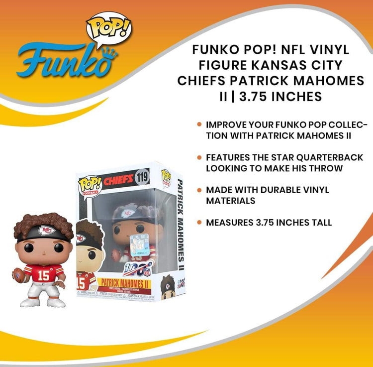 Funko Patrick Mahomes II (Chiefs) NFL Pop! Series 6