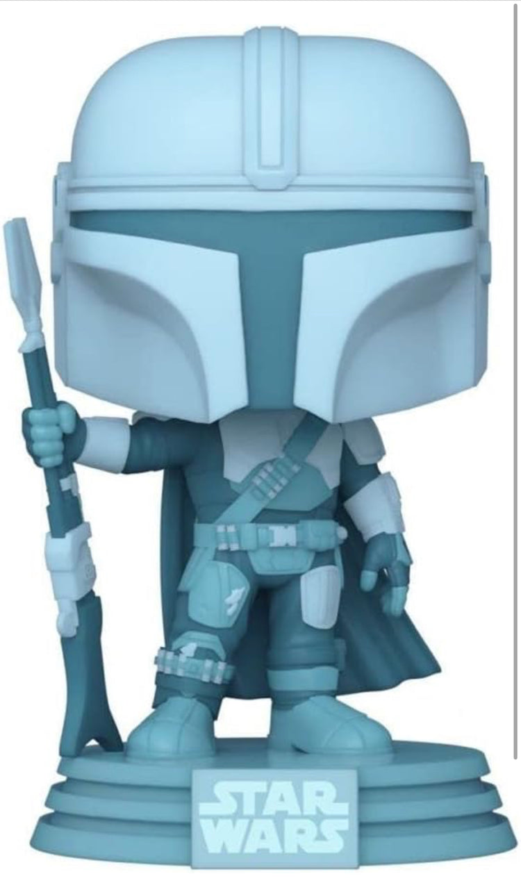 Mandalorian Hologram (Star Wars) Funko Pop! Glow in the Dark Exclusive.