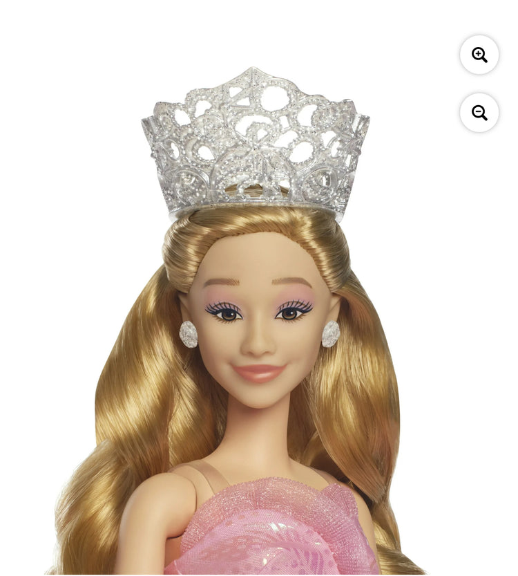 Universal Pictures' Wicked Deluxe Glinda Fashion Doll & Accessories with Removable Outfit. This is the error Wicked.com