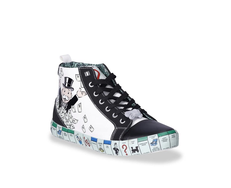 Monopoly Men's High-Top Sneakers