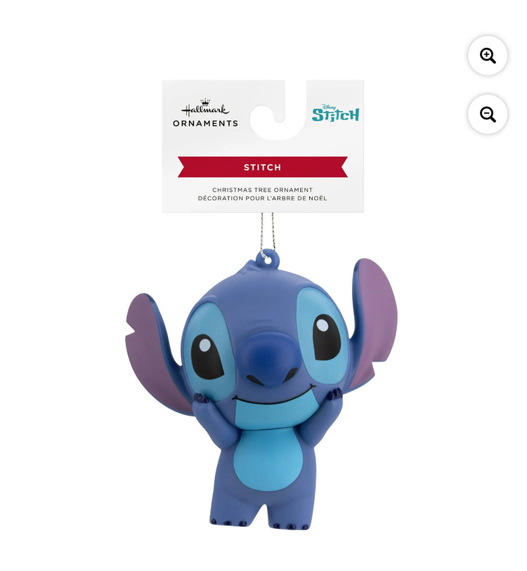 Hallmark Disney Lilo & Stitch Christmas Ornament, Shatterproof. Great Christmas gift.