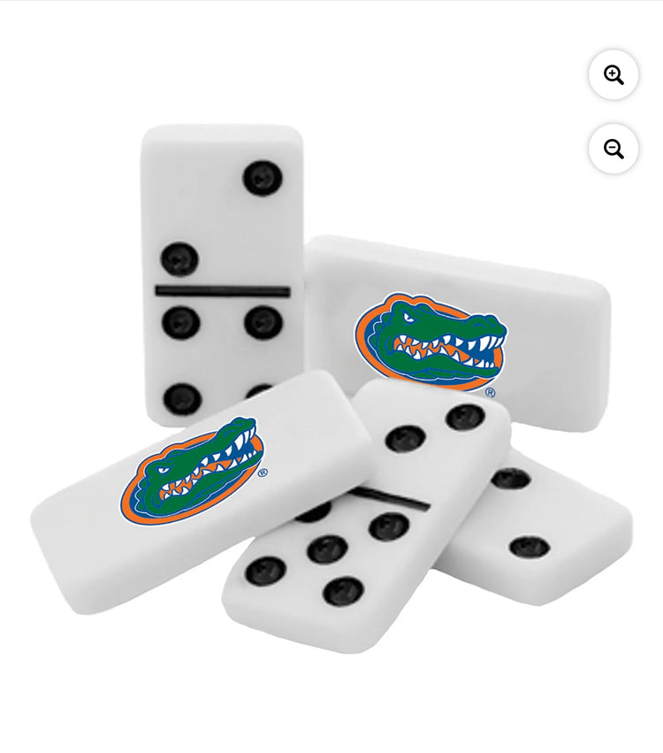 MasterPieces Officially Licensed NCAA Florida Gators 28 Piece Dominoes Game for Adults