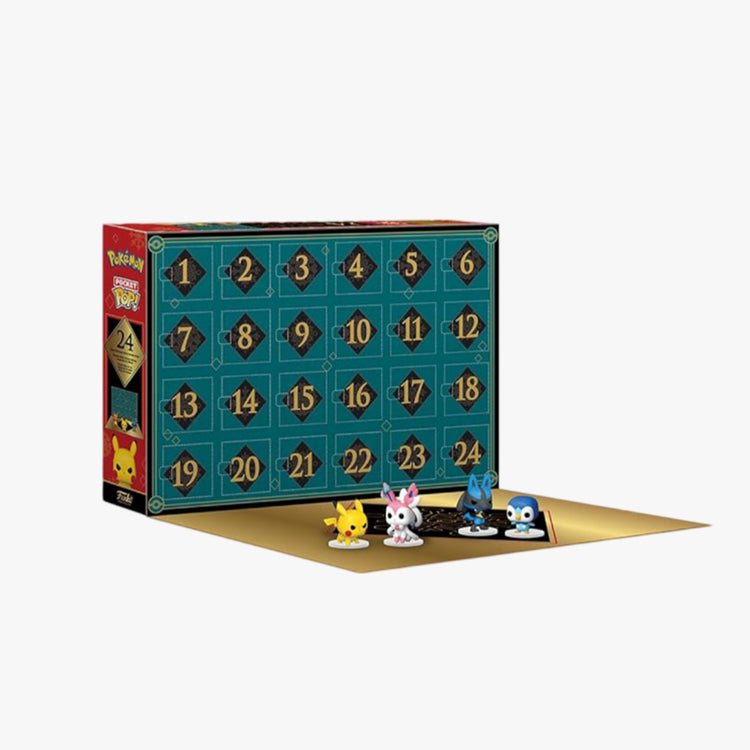 Funko Pop! Holiday Calendar - Pokemon, 24 Pocket Pop! Vinyl Figures