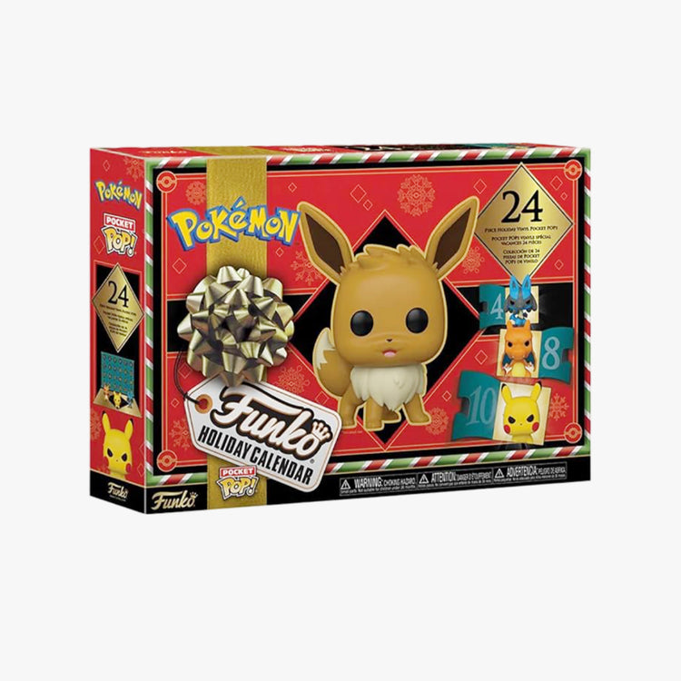 Funko Pop! Holiday Calendar - Pokemon, 24 Pocket Pop! Vinyl Figures