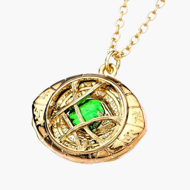 Marvel Doctor Strange Eye Of Agamotto Light Up Pendant Necklace