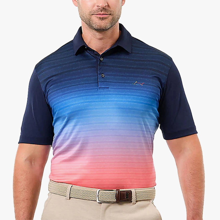 Greg Norman Men's Performance Golf Polo