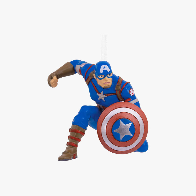 Hallmark Marvel Avengers Captain America Resin Christmas Ornament