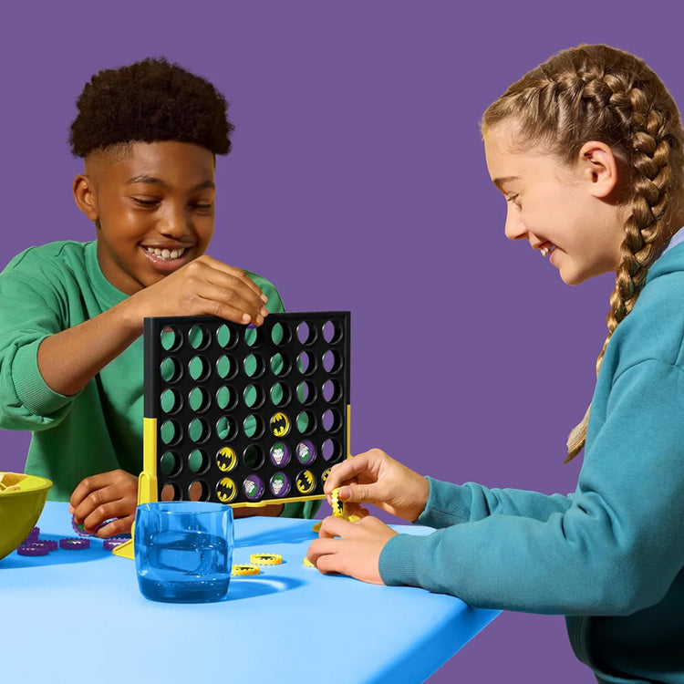 Hasbro Gaming CONNECT 4 BATMAN Strategy Board Game, 2 Players | Ages 6 and Up | Amazon Exclusive.