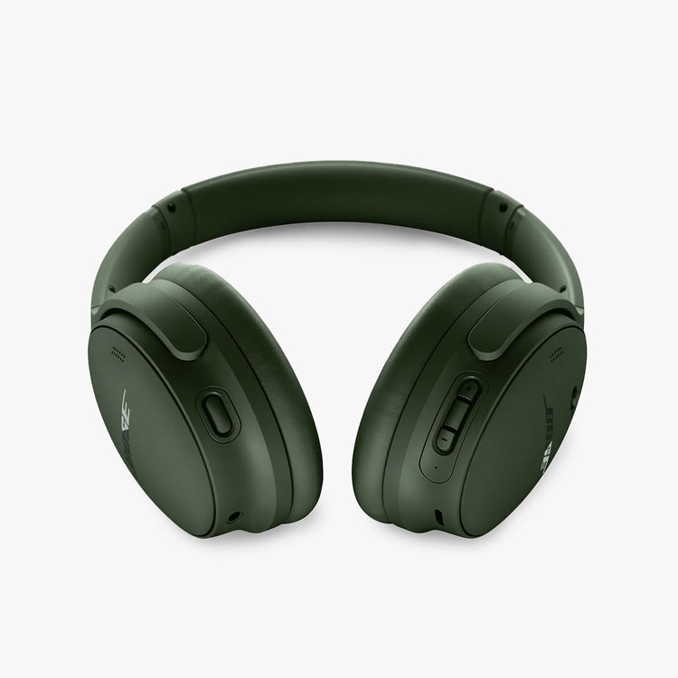 Bose QuietComfort Bluetooth Headphones, Wireless Headphones, Over Ear Noise Cancelling Headphones with Mic, Up To 24 Hours of Battery Life, Cypress Green - Limited Edition Color