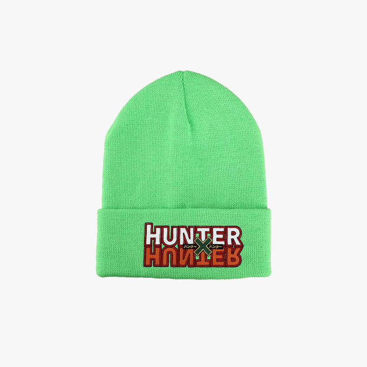 Hunter X Hunter Ribbed Knitted Green Beanie Hat. Anime