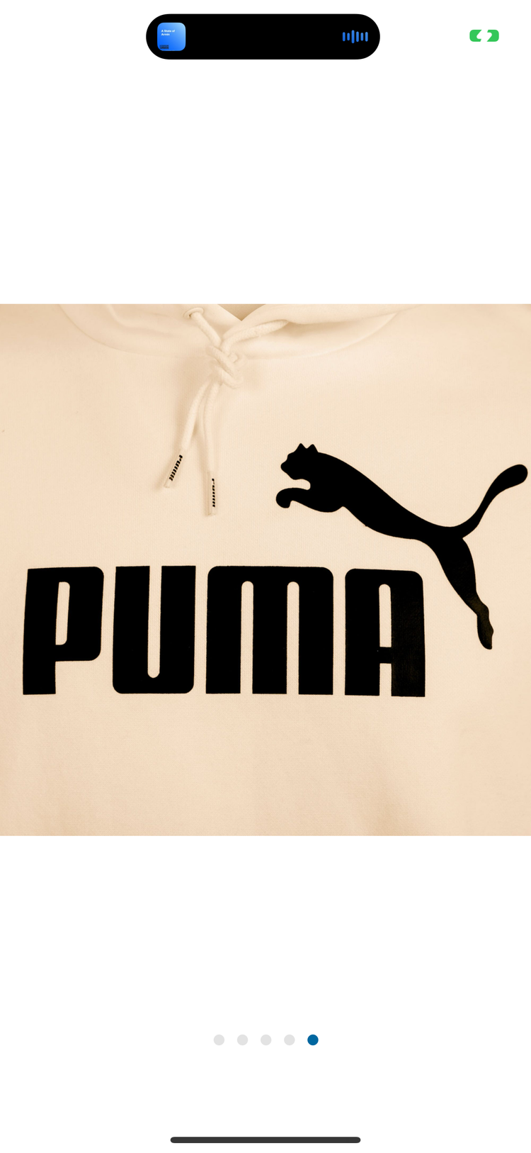 Puma Men's Essentials Big Logo
Hoodie. Comes in Blue and Beige. Blue size M,L,XL. Beige size M,L,XL