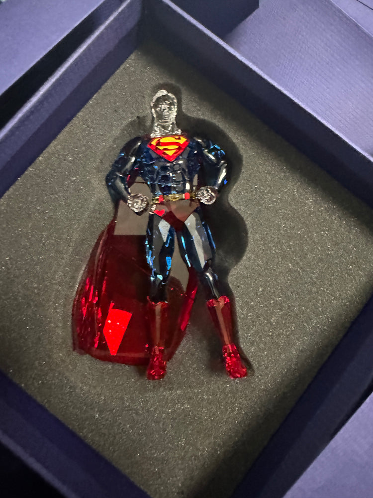 Swarovski DC Comics Superman Red/Blue One Size.