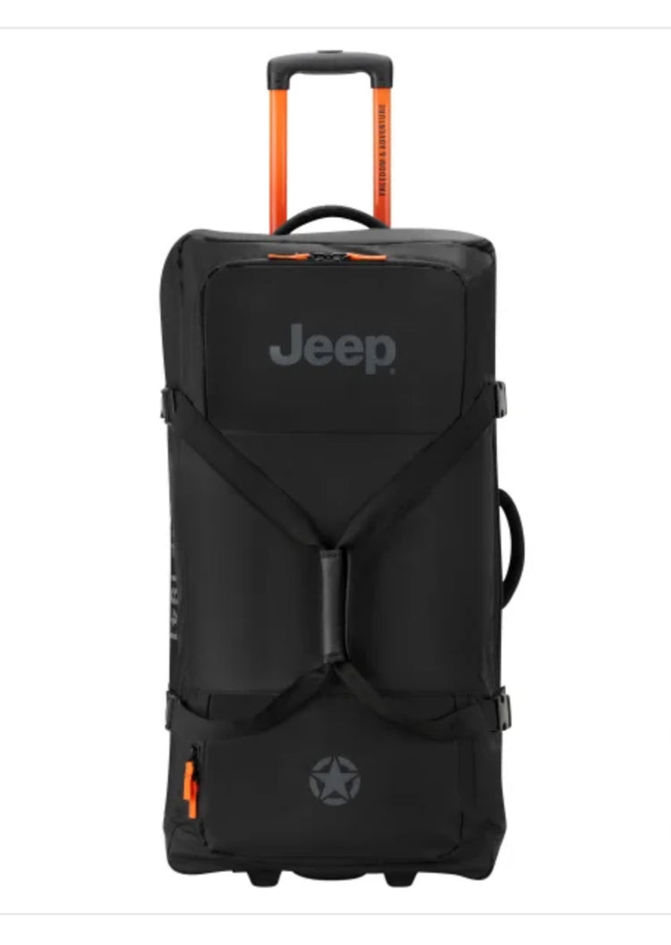 JEEP 2 Wheeled Trolley Duffel Bag