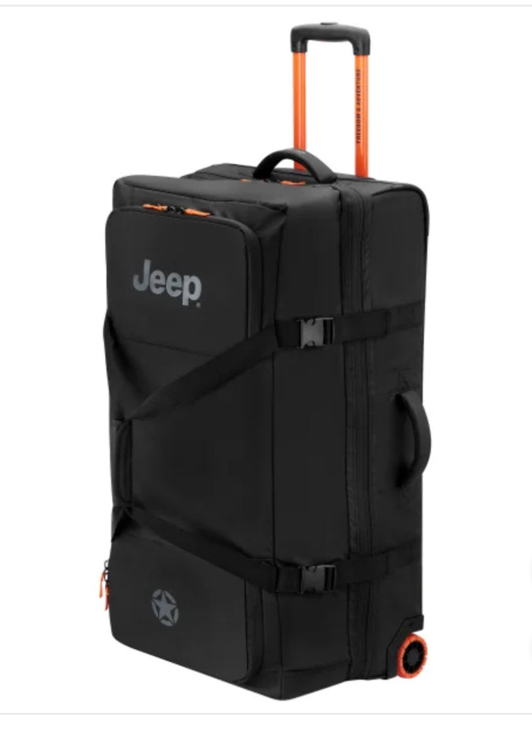 JEEP 2 Wheeled Trolley Duffel Bag