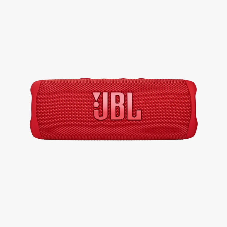 JBL Flip 6 Portable Waterproof Bluetooth Speaker, Red And Black