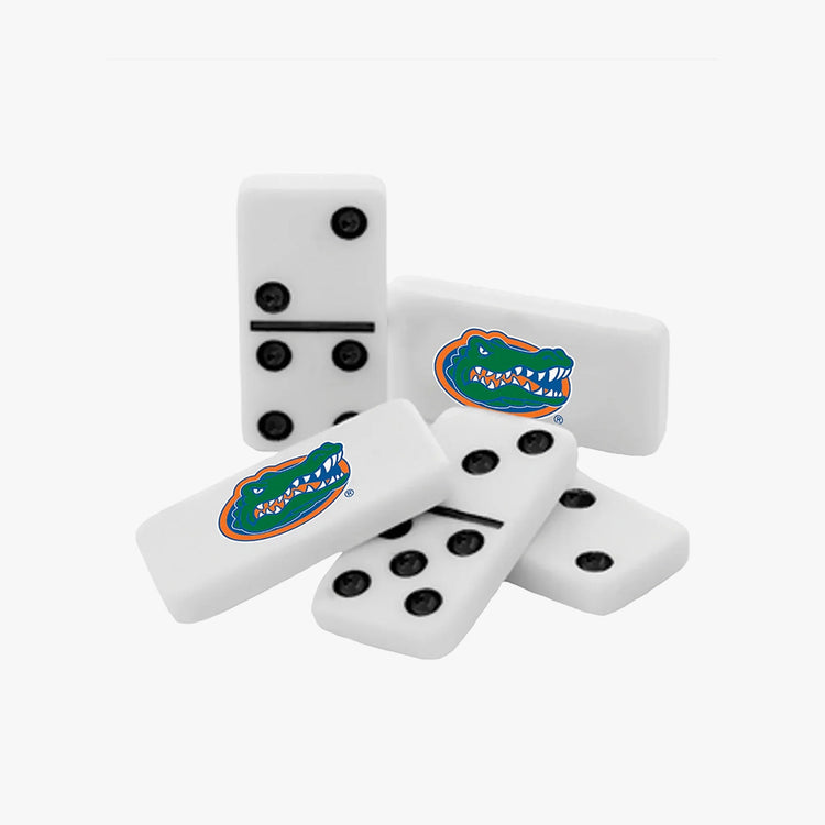 MasterPieces Officially Licensed NCAA Florida Gators 28 Piece Dominoes Game for Adults