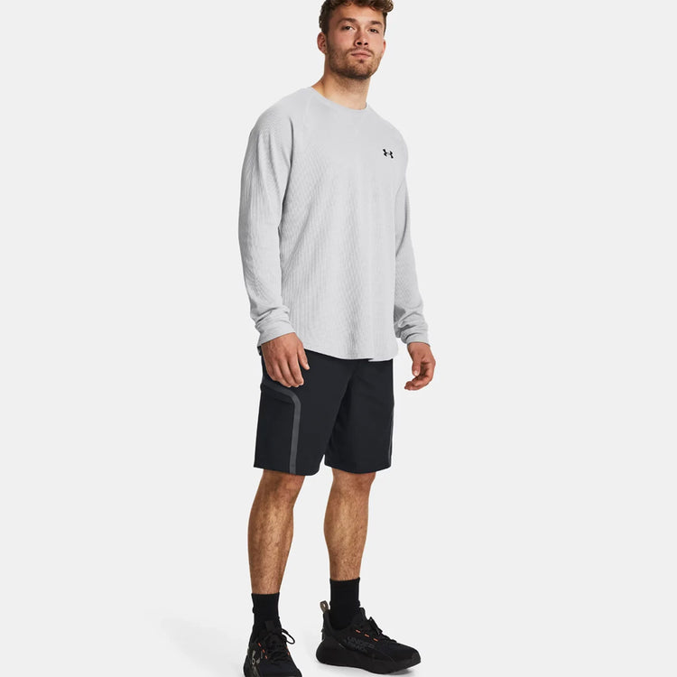 Men's UA Waffle Crew Long Sleeve. Size M and L.