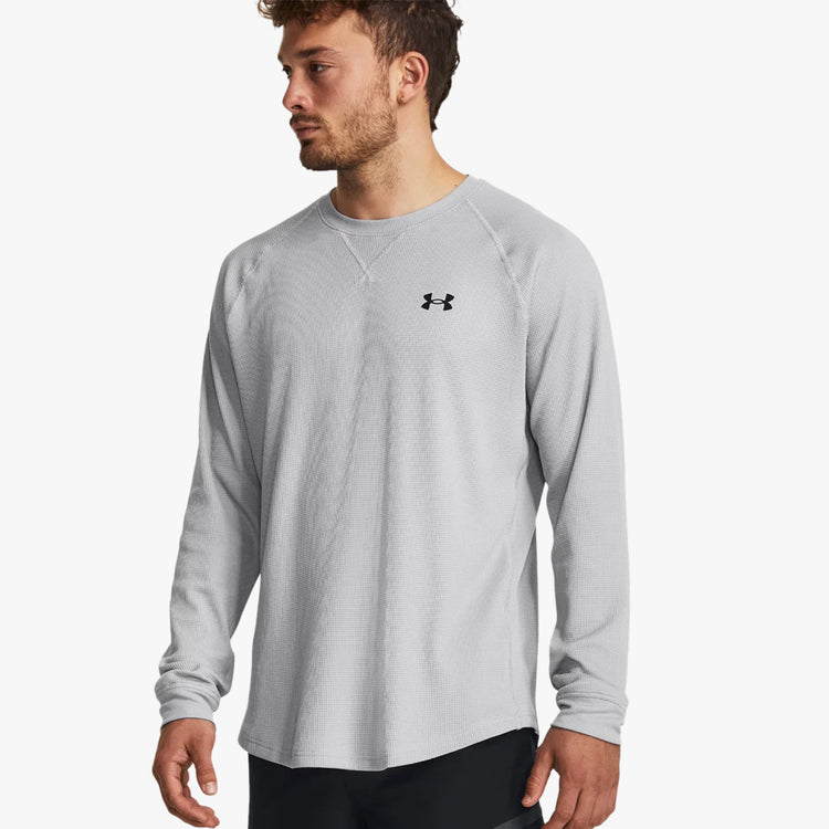 Men's UA Waffle Crew Long Sleeve. Size M and L.