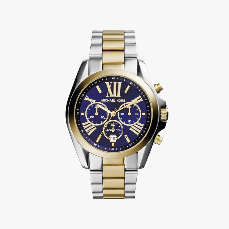 Michael Kors Men's Bradshaw Two-Tone Chronograph Metal Watch MK5976